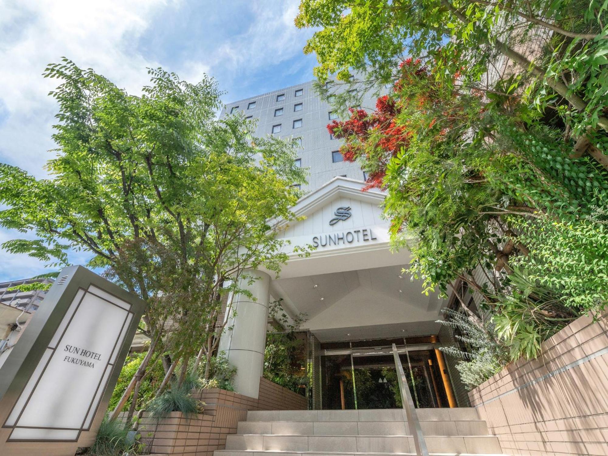Sunhotel Fukuyama Bagian luar foto
